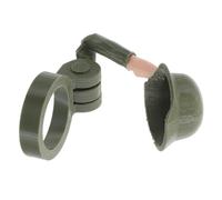 Angoily Soldier Salute Easy to Use Wine Stopper Beer Bottle Helmet with Unique Design Beverage Bottle Protector Collectible Appeal for Parties and Celebrations for Enthusiasts