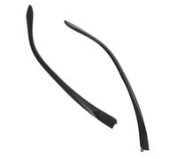 Angoily Spectacle Temples 1 Pair Tr90 Lightweight Sturdy 1.2Mm External Teeth Eyeglass Arm Covers for Sunglasses Repair and Daily Use