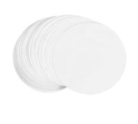 Angoily Spill Proof Paper Round 13cm Sealing Film for Coffee Milk Tea Cups | 500pcs disposable leakproof seal covers. Prevents beverage spilling during de-livery. Perfect for cafes and takeaway packing