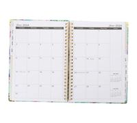 Angoily Spiral Notebook Planner Coil Binding Weekly Schedule Notepad for Office School Travel Academic Organizer