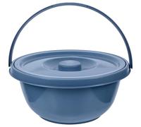 Angoily Spittoon with Lid Elder People Chamber Pot Labor-Saving Portable Handle PVC Material with Cover Design for Home Use Brand-new Style Suitable for Elderly Assorted Style