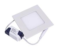 Angoily Square LED Panel Ceiling Light 6W Warm White 12x12 cm Suspended Backlit Recessed Office Ceiling Panel Down Light for Home Kitchen Office Restaurant