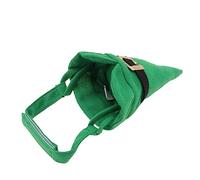 Angoily St Patricks's Day Hat for Cats and Dogs Mini Tiara Kitten Dwarf Hat Adjustable Band PET Headgear Photo Prop Birthday Costume