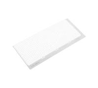 Angoily Stainless Steel Diamond Art Ruler with Mesh Grids Antiadhesive Coating for Round Drill Rhinestone Painting Precision Alignment Tool for Large DIY Craft Projects