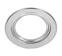 Angoily Stainless Steel Dim Sum Steaming Ring 27.5cm Outer Diameter round Steamer Basket Adapter for Dumplings Vegetables Meat Rice Cooker Steaming Rack