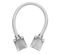 Angoily Stainless Steel Door Cable Protector with Pinch Resistant Flexible Conduit for Access Control Systems Durable Wire Sleeve for Door in Offices and Homes
