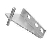 Angoily Stainless Steel Refrigerator Door Center Hinge Commercial Freezer Door Hinge Replacement Part Accessories S03 Left Middle Post