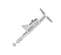 Angoily Stainless Steel Welding Gauge Inspection Tool for Internal Alignment and Mismatch Measurement with Dual Standard Metric Scales Clear Reading for Fillet Throat Bevels and Crown