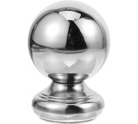 Angoily Stair Railing Ball Hollow Stainless Steel Handrail Finial Sphere for Indoor Outdoor Banisters and Stair Posts 5.5 Inch Decorative Banister Balls