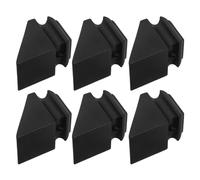 Angoily Stair Railing Balusters Bases with Slant Shoes for Indoor Outdoor Staircase Support Easy Installation Decorative Baluster Post for Deck and Stair Parts