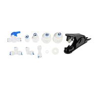 Angoily Sturdy Water Line Connector Kit for Ice Machines and Coffee Machines, Made of Pom Material, Featuring Simple Operation and Safe to Use, for Maker Installation and Piping
