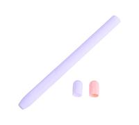 Angoily Stylus Case Grip Pen Stylus Holder Keyboard Ink Grippers Capacitive Charger Sharpener Touch Pen Tablet Stand Holders Grips Retractable Touchscreen Gel Violet Silica Gel