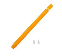 Angoily Stylus Case Stylus Pencil Finger Grips Pen Loop Pencil Holder Tablets Pen Holder Device Finger Pro Accessories Protective Sharpener Gripper Smart Crayon Keyboard Silica Gel Orange