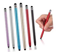 Angoily Stylus High Silicone of Sensitivity Different Design Material 2 Soft on Phone 6pcs Pen Writing Pen Lightweight Sizes Tips for Drawing and Taking Notes Touch Screen Tablet Devices