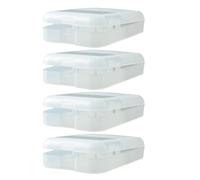 Angoily Toothbrush Heads Case Electric Tooth Brush Head Travel Storage Case Portable Dustproof Sealed Small Packing Box Outdoor Accessory for Travel and Daily Use