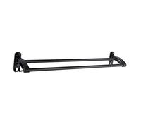 Angoily Towel Rack Double Pole Brushed Finish Modern Towel Holder for Kitchen Bathroom Bedroom Wall Mounted