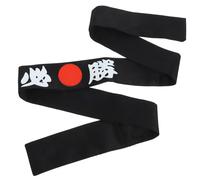 Angoily Traditional Japanese Style Samurai Headband for Karate and Competition, Cotton Material Sweat Absorption and Non-slip Features, Suitable for Cheerleaders and Martial Arts
