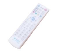 Angoily Transparent Silicone Remote Control Protective Cover Case Stretchable Dust Sleeve for Tv Audio Video Air Conditioner Controllers Storage Bag