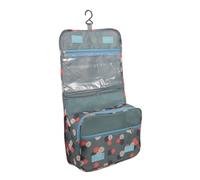 Angoily Travel Cosmetic Bag Hanging Toiletry Bag Polyester Easy to Carry Storage and Finishing Function for Outdoor and Daily Use