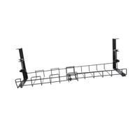 Angoily Under Desk Cable Management Rack Wire Organizer for Effortless Cable Storage Easy Installation with Screw Compact Design for Home Office Use