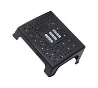 Angoily Under Desk Footrest Stool with Non Slip Massage Roller Ergonomic Foot Stool for Office and Home Leg Rest to Pressure and Circulation Load Bearing Footstool for Living Room and