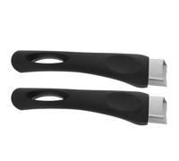 Angoily Universal Fry Pan Handle Replacement Easy to Install Side Handle 2pcs Heat Resistant Bakelite Cookware Grip with Anti Scalding and Ergonomic Design for Skillet and Fry Pan