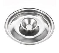 Angoily Universal Lid for Pots and Pans Cover, Stainless Steel Small Lid for Cup, Round Sauce Pans Lid for Cooking Pot, Frying Pan, Saucepan, 10cm