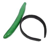 Angoily Vegetable Headband Funny Topper Headband for Halloween Cosplay Party Cute Vegetable Hair Accessories for Women Festival Face Washing Spa
