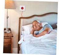 Angoily Wall Mounted Emergency Call Button for Seniors and Patients Easy Installation Sos Alert Device Sturdy Space Saving Design for Home and Hospital Use Reliable Elderly Help Alarm