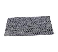 Angoily Washing Machine Cover and Appliance Protector Cotton Linen Dustproof Washer Tops Cover Non-slip Machine Protection for 55x130cm Navy Blue Fish Scale Pattern Home Laundry Use