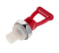 Angoily Water Dispenser Faucet Handle Replacement, Ergonomic Push Lever | Red Metal and Plastic Build, Precise Flow Control, Universal Fit for Beverage Coolers and Water Cooler
