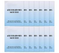 Angoily Wax Remover Wipes for Wax Care - 20Pcs Moisturizing Face Body Cleansing Tissues for Women Portable Pre-Cut On-The-Go