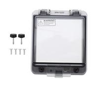 Angoily Way Circuit Breaker Distribution Box Cover Indoor Wall Mount Protection Panel with Transparent Window for Home and Commercial Use