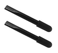 Angoily Wheelchair Brake Handle Extenders Black for Easy Brake Operation 2pcs Stainless Steel with Adapter Tube and Installation Suitable for Users and Caregivers
