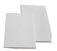 Angoily White Cotton Oil Painting Canvas Panel Square Wood Artist Stretched Canvas for Oils Acrylics Gouache Primed Surface Suitable for DIY Art and Creative Painting