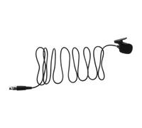 Angoily Wired Lavalier Microphone Clip 1.5 Meter Mic Cable Boosts Vocal Definition with 3pin Xlr Female Connector Plastic and Metal Build for Interviews and Presentations