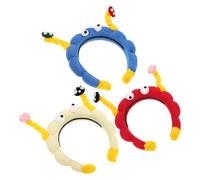 Angoily with Cloth Material 3pcs with Mushroom Shape and Hairstyle Volume and Women for Daily Use and Yoga