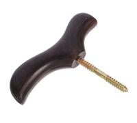 Angoily Wood Walking Stick Handle Replacement for Hiking Pole with Shock Reduction and Support for Hands and Wrists, Sturdy Solid Wood Grip Suitable for Outdoor Activities and Wet