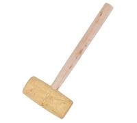Angoily Wooden Hammer Mallet for Woodworking Sturdy Carpentry Tool Compact for Easy Storage and Portability for DIY Leathercraft and Carpentry Projects