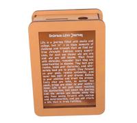 Angoily Wooden Piggy Bank with Clear Acrylic Panel Transparent Money Box for Coins and Cash Savings Jar with Natural Wood Frame Motivational Change Holder for Adults and Decorative Saving