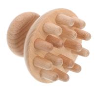 Angoily Wooden Scalp Massage Comb Whole Body Massaging Comb Ancient Chinese Care Style Relieves Headaches Promotes Practical Gift for Friends Daily Use