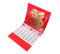 Angoily Year of Horse Chinese Wall Calendar Elegant Lunar Calendar with Zodiac Design for Home Office Decoration Year for Management Organization