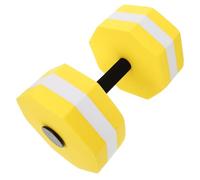 Angoily Yellow Eva Water Floating Dumbbell for Pool Exercise and Fitness Activities, Lightweight Aquatic Exercise Equipment Suitable for Household and On-the-go Workouts
