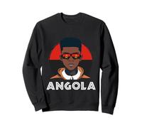 Angola, Angolan Flag, Angola Boy, Angolan Teen, African Boy Sweatshirt