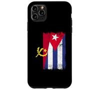 Angola Cuba Half Flag Angolan Cuban Heritage Case for iPhone 11 Pro Max