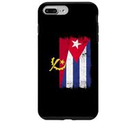 Angola Cuba Half Flag Angolan Cuban Heritage Case for iPhone 7 Plus/8 Plus