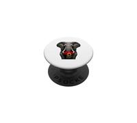 Angola Flag Heart Pride Country Heritage Elephant Angolan PopSockets Adhesive PopGrip