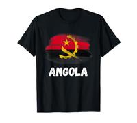 Angola Flag Pride Retro Angolan Flag Family Matching T-Shirt
