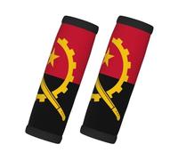 Angola Flag Prints Luggage Handle Cover Travel Accessories Soft and Comfortable For Backpacks and Luggage Bags