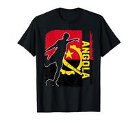 Angola Soccer Team Angola Flag Jersey Football Fans T-Shirt